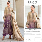 Elan E 39 A To D Cotton Embroidered Salwar Kameez