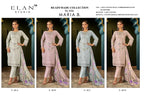 Elan E 40 Cambric Cotton Embroidered Salwar Kameez
