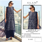 Elan E 41 A To D Cotton Embroidered Salwar Kameez