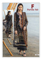 Farida Charizma Cotton Printed Karachi Dress Material