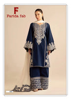 Farida Chevron Vol 19 Cotton Printed Dress Material