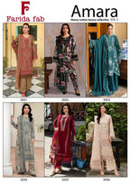 Farida Fab Amara Vol 03 Cotton Printed Karachi Dress Material