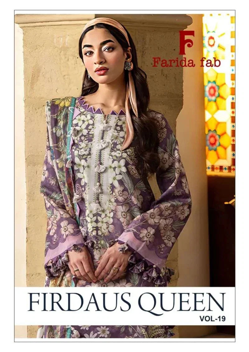 Farida Firdaus Queen Vol 19 Readymade Karachi Kurti Pant With Dupatta