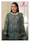 Farida Sobia Nazir Vol 21 Cotton Printed Karachi Dress Material
