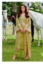 Florent 1053 Cambric Cotton With Embroidered Salwar Kameez