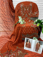 Florent 1063 A To E Chiffon With Emrboidered Salwar Kameez Collection