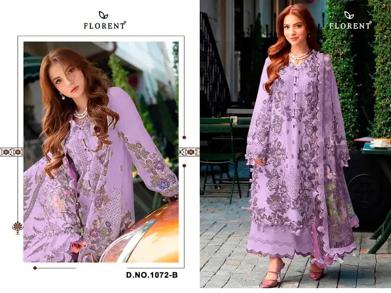 Florent 1072 A To D Cambric Cotton Salwar Kameez Collection