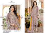 Florent 1073 A To D Chiffon Heavy Embroidered Salwar Kameez