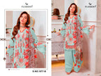 Florent 1077 A To D Cambric Cotton Embroidered Salwar Kameez
