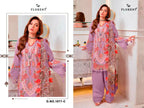 Florent 1077 A To D Cambric Cotton Embroidered Salwar Kameez