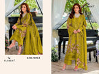 Florent 1078 A To D Cotton With Embroidery Pakistani Salwar Kameez