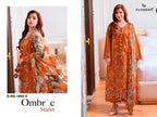 Florent 1093 A To D Cambric Cotton Embroidered Salwar Kameez