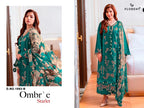 Florent 1093 A To D Cambric Cotton Embroidered Salwar Kameez