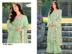 Florent 1096 A To D Cambric Cotton Embroidered Salwar Kameez