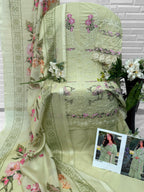 Florent 1096 A To D Cambric Cotton Embroidered Salwar Kameez