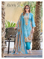 Ganesha Asifa Vol 4 Cotton Digital Printed Karachi Dress Material