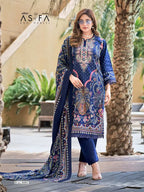 Ganesha Asifa Vol 4 Cotton Digital Printed Karachi Dress Material