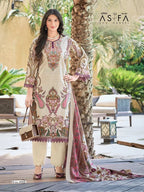 Ganesha Asifa Vol 4 Cotton Digital Printed Karachi Dress Material