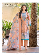 Ganesha Asifa Vol 4 Cotton Digital Printed Karachi Dress Material