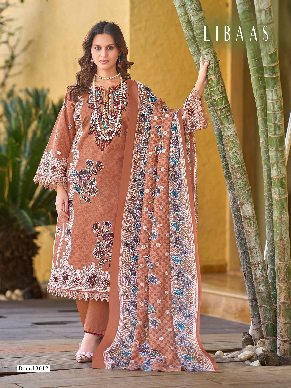 Ganesha Libaas Vol 13 Cotton Digital Printed Dress Material Collection