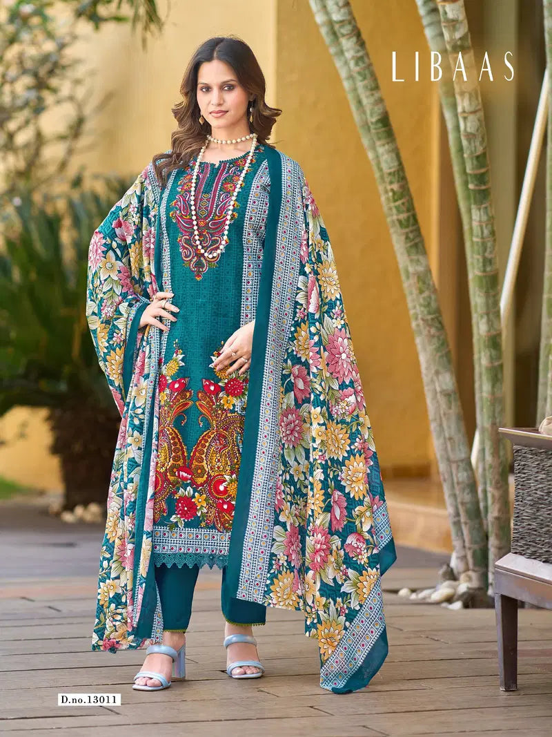 Ganesha Libaas Vol 13 Cotton Digital Printed Dress Material Collection