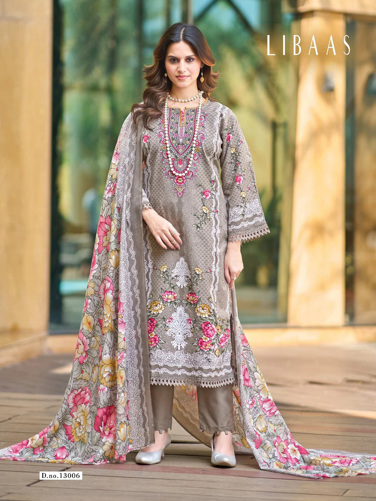 Ganesha Libaas Vol 13 Cotton Digital Printed Dress Material Collection