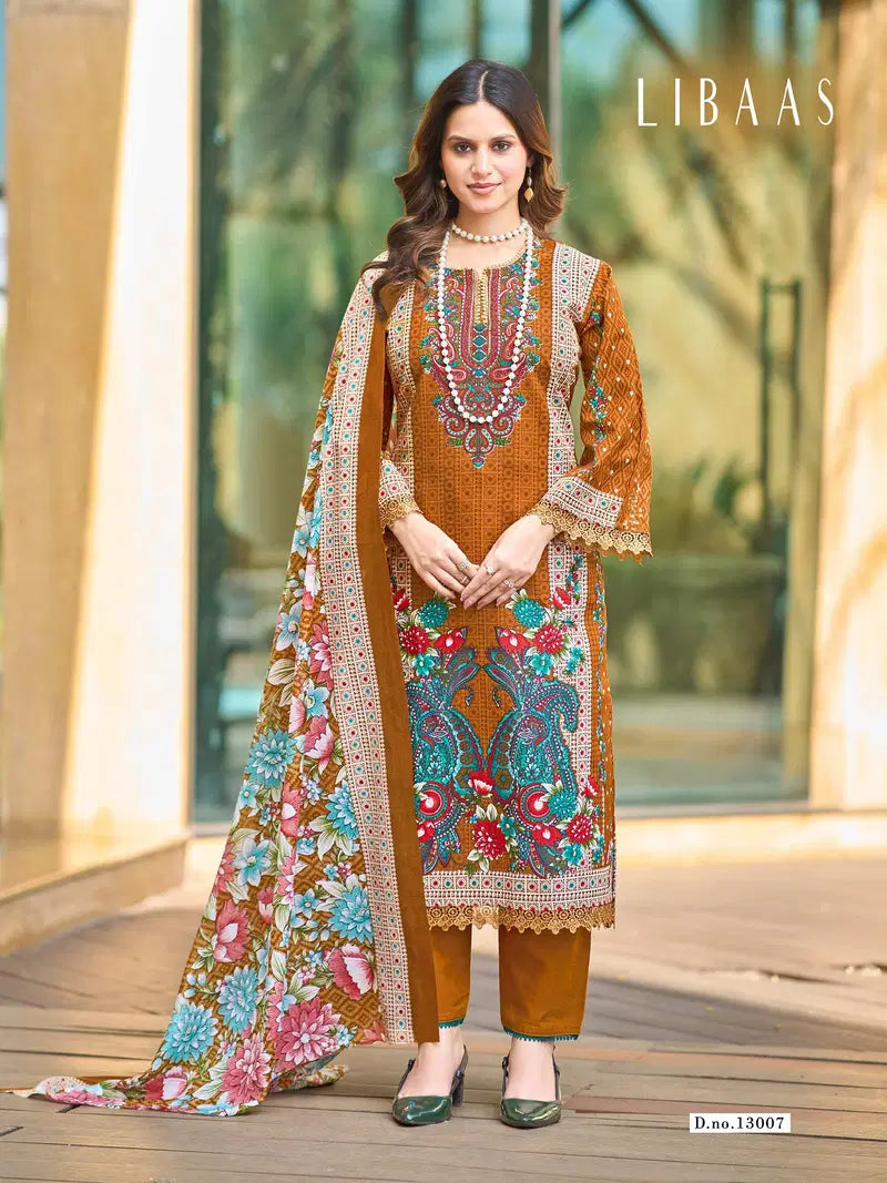 Ganesha Libaas Vol 13 Cotton Digital Printed Dress Material Collection