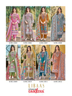 Ganesha Libaas Vol 13 Cotton Digital Printed Dress Material Collection