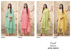 Ganga Aisya 4794 Bemberg Mul Embroidered Salwar Kameez