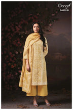 Ganga Avensa 4852 Cotton Printed With Hand Worked Salwar Kameez Collection