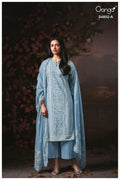 Ganga Avensa 4852 Cotton Printed With Hand Worked Salwar Kameez Collection