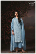 Ganga Avensa 4852 Cotton Printed With Hand Worked Salwar Kameez Collection