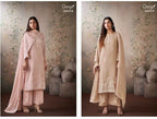 Ganga Azeela S 4474 Mul Solid Embroidered Salwar Kameez