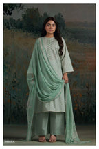 Ganga Baanu 4889 Cotton Printed With Embroidered Salwar Kameez Collection