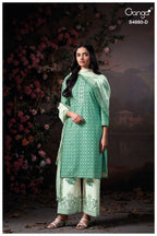 Ganga Bithia 4880 Cotton Embroidered Salwar Kameez Collection