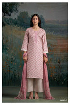 Ganga Cahana 4892 Cotton Print Embroidered Salwar Kameez