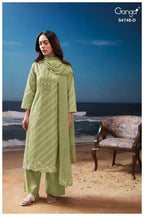 Ganga Caireal 4748 Cotton Embroidered Salwar Kameez