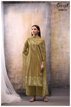 Ganga Ceysha 5061 Cotton Satin Print WIth Hand Work Salwar Kameez