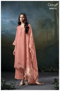 Ganga Chrysa 5022 Bemberg Habutai Silk Embroidered Salwar Kameez
