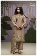 Ganga Clarae 4291 Bemberg Silk Embroidered Salwar Kameez