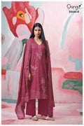 Ganga Cressa 5045 Cotton Satin Printed Salwar Kameez Collection