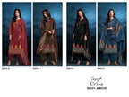 Ganga Crisa S 4331 Cotton Satin Hand Embroidered Salwar Kameez