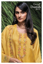 Ganga Dariah 5112 Bemberg Habutai Embroidered Salwar Kameez