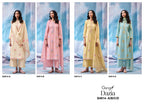 Ganga Dazia 4914 Cotton Printed Embroidered Salwar Kameez Collection
