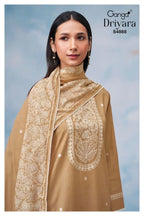 Ganga Driyara 4888 Cotton Printed Hand Embroidered Salwar Kameez