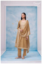 Ganga Driyara 4888 Cotton Printed Hand Embroidered Salwar Kameez