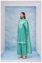 Ganga Driyara 4888 Cotton Printed Hand Embroidered Salwar Kameez