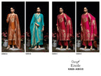Ganga Enole 3820 Viscose Woven Silk Jacquard Work Salwar Kameez
