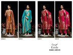 Ganga Enole 3820 Viscose Woven Silk Jacquard Work Salwar Kameez