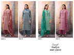 Ganga Faelyn 5087 Cotton Satin Embroidered Salwar Kameez